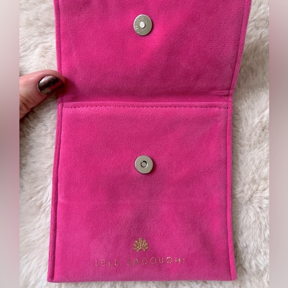 NWT Lele Sadoughi Mixed Chain Bracelet Choose Your Charm Gold - Picture 5 of 7